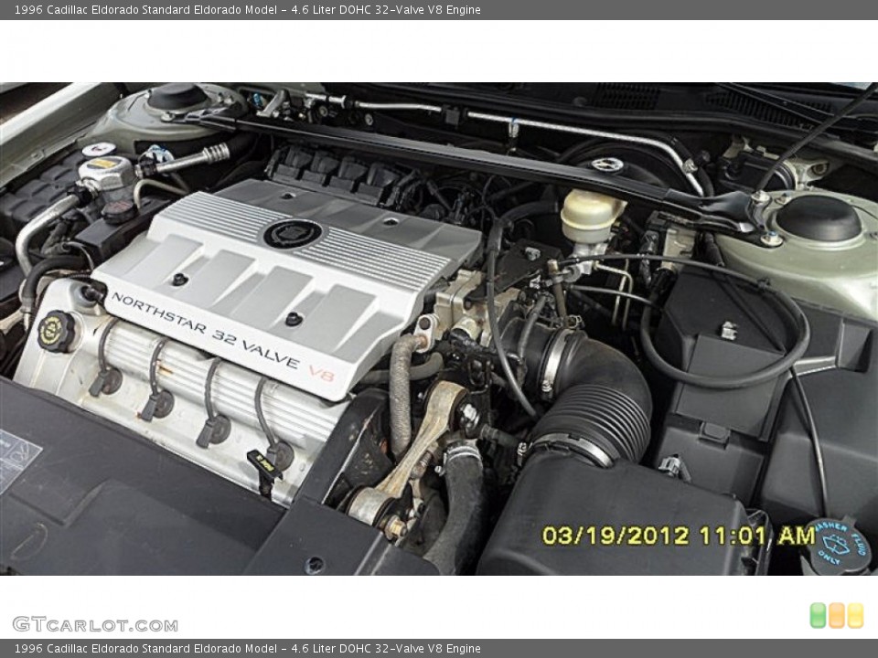 4.6 Liter DOHC 32-Valve V8 Engine for the 1996 Cadillac Eldorado #62603270