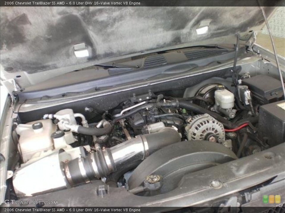 6.0 Liter OHV 16-Valve Vortec V8 Engine for the 2006 Chevrolet TrailBlazer #62604554
