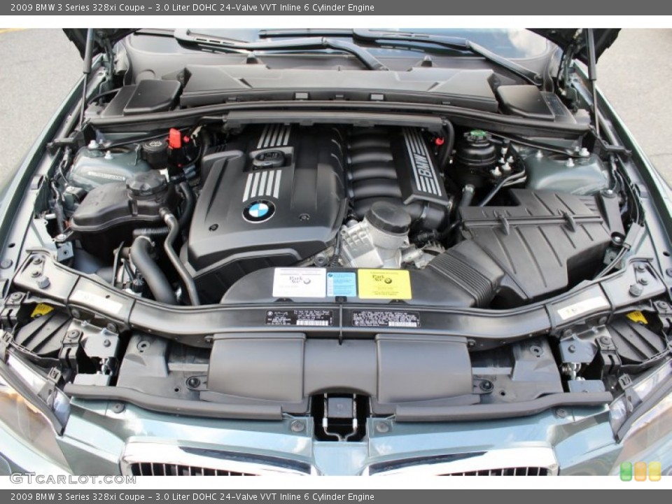 3.0 Liter DOHC 24-Valve VVT Inline 6 Cylinder Engine for the 2009 BMW 3 Series #62606957
