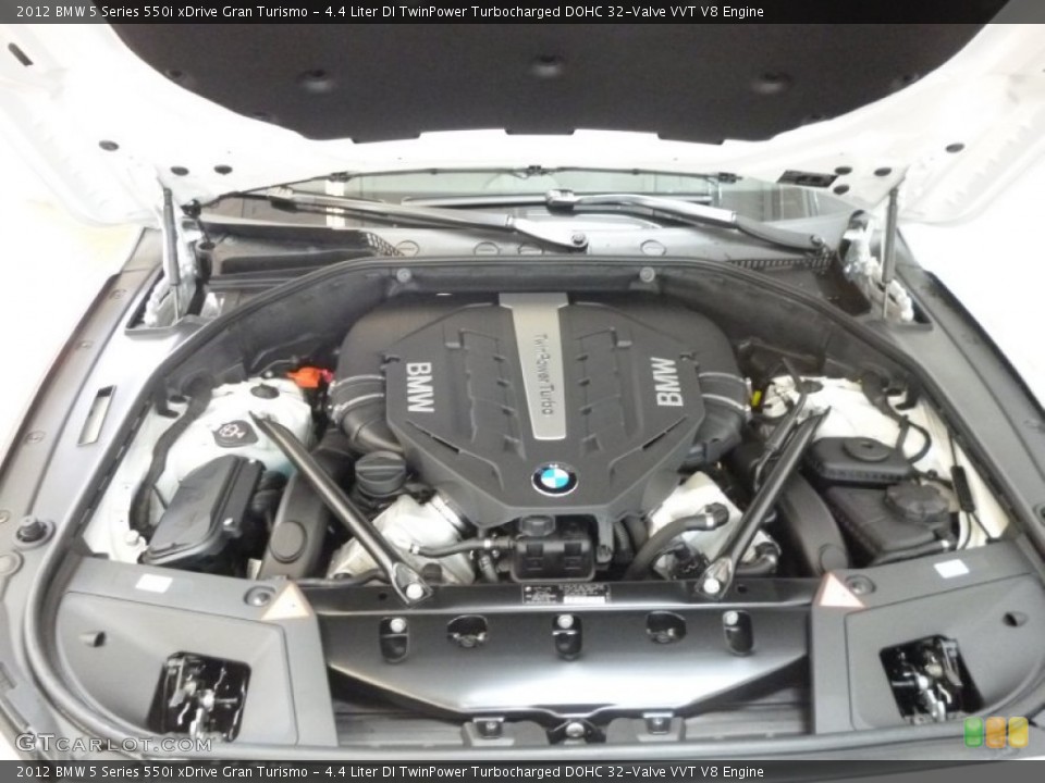 4.4 Liter DI TwinPower Turbocharged DOHC 32-Valve VVT V8 Engine for the 2012 BMW 5 Series #62613461