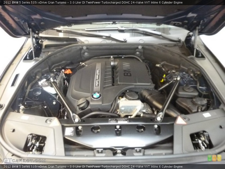 3.0 Liter DI TwinPower Turbocharged DOHC 24-Valve VVT Inline 6 Cylinder Engine for the 2012 BMW 5 Series #62613590