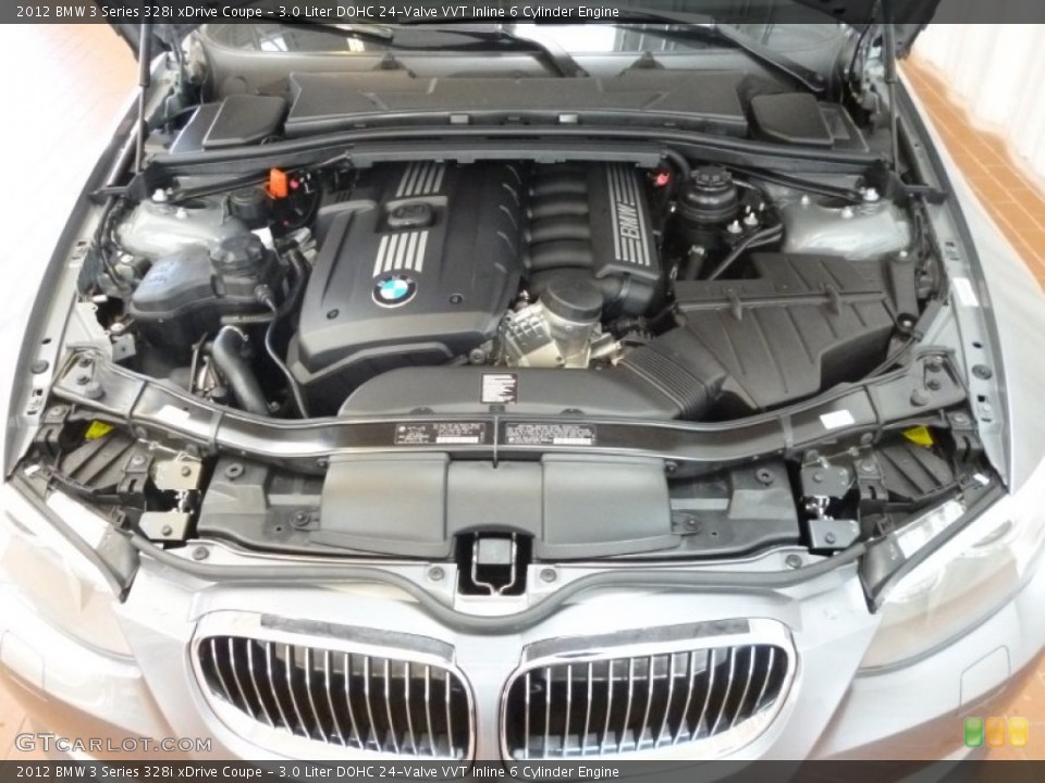 3.0 Liter DOHC 24-Valve VVT Inline 6 Cylinder Engine for the 2012 BMW 3 Series #62615912