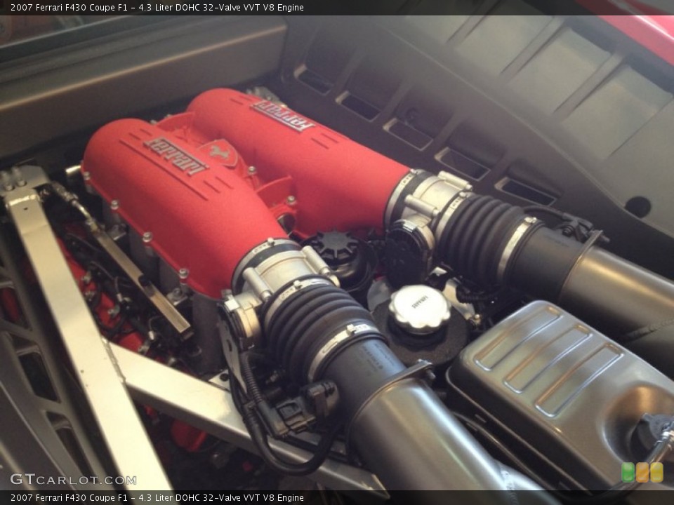 4.3 Liter DOHC 32-Valve VVT V8 Engine for the 2007 Ferrari F430 #62617169