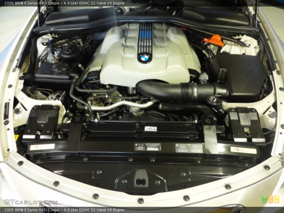 4.4 Liter DOHC 32 Valve V8 Engine for the 2005 BMW 6 Series #62626772