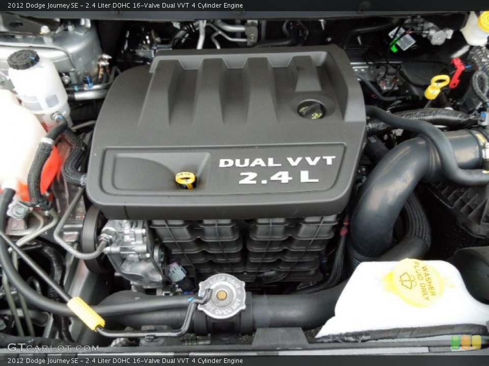 2.4 Liter DOHC 16-Valve Dual VVT 4 Cylinder Engine for the 2012 Dodge Journey #62666006