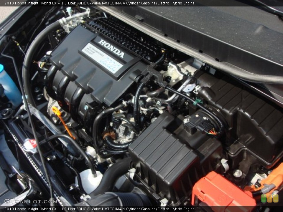 1.3 Liter SOHC 8-Valve i-VTEC IMA 4 Cylinder Gasoline/Electric Hybrid Engine for the 2010 Honda Insight #62666756