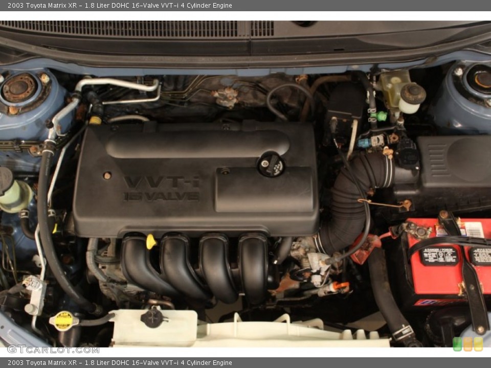 1.8 Liter DOHC 16-Valve VVT-i 4 Cylinder Engine for the 2003 Toyota Matrix #62674808