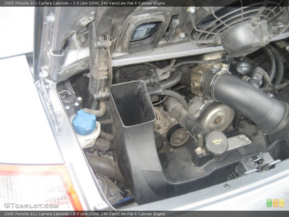 3.6 Liter DOHC 24V VarioCam Flat 6 Cylinder Engine for the 2005 Porsche 911 #62680470