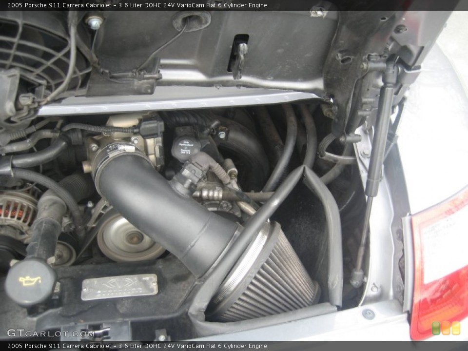 3.6 Liter DOHC 24V VarioCam Flat 6 Cylinder Engine for the 2005 Porsche 911 #62680488