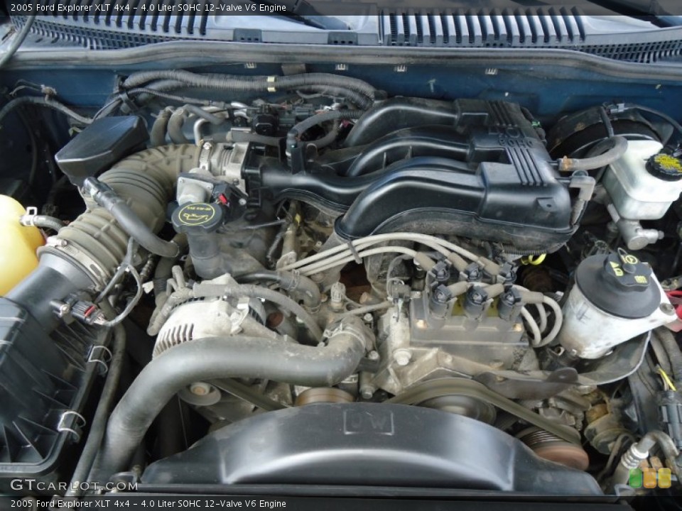 4.0 Liter SOHC 12-Valve V6 Engine for the 2005 Ford Explorer #62684033