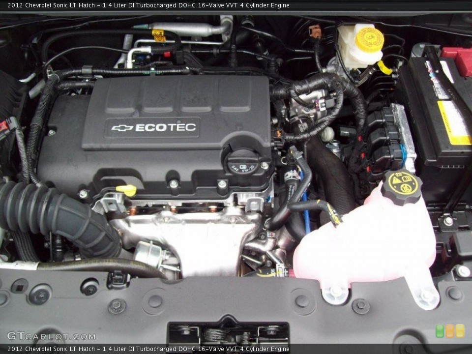 1.4 Liter DI Turbocharged DOHC 16-Valve VVT 4 Cylinder Engine for the 2012 Chevrolet Sonic #62694233