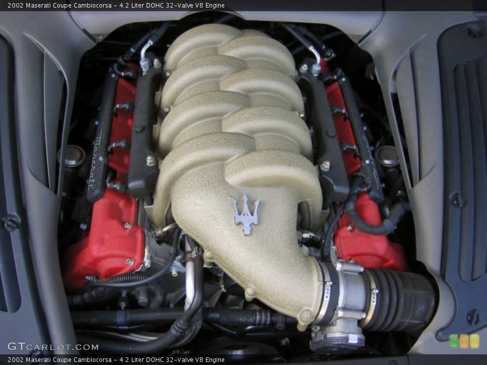 4.2 Liter DOHC 32-Valve V8 Engine for the 2002 Maserati Coupe #62698664