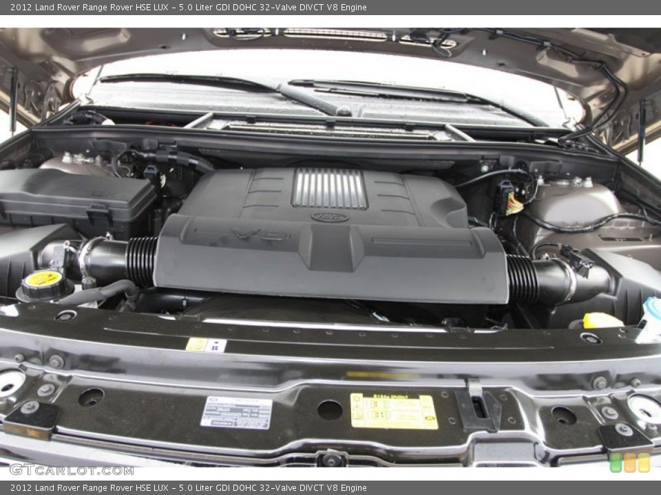 5.0 Liter GDI DOHC 32-Valve DIVCT V8 Engine for the 2012 Land Rover Range Rover #62707496