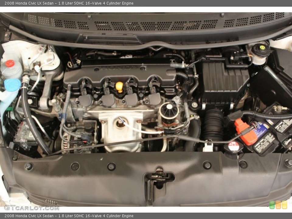 1.8 Liter SOHC 16-Valve 4 Cylinder Engine for the 2008 Honda Civic #62719240