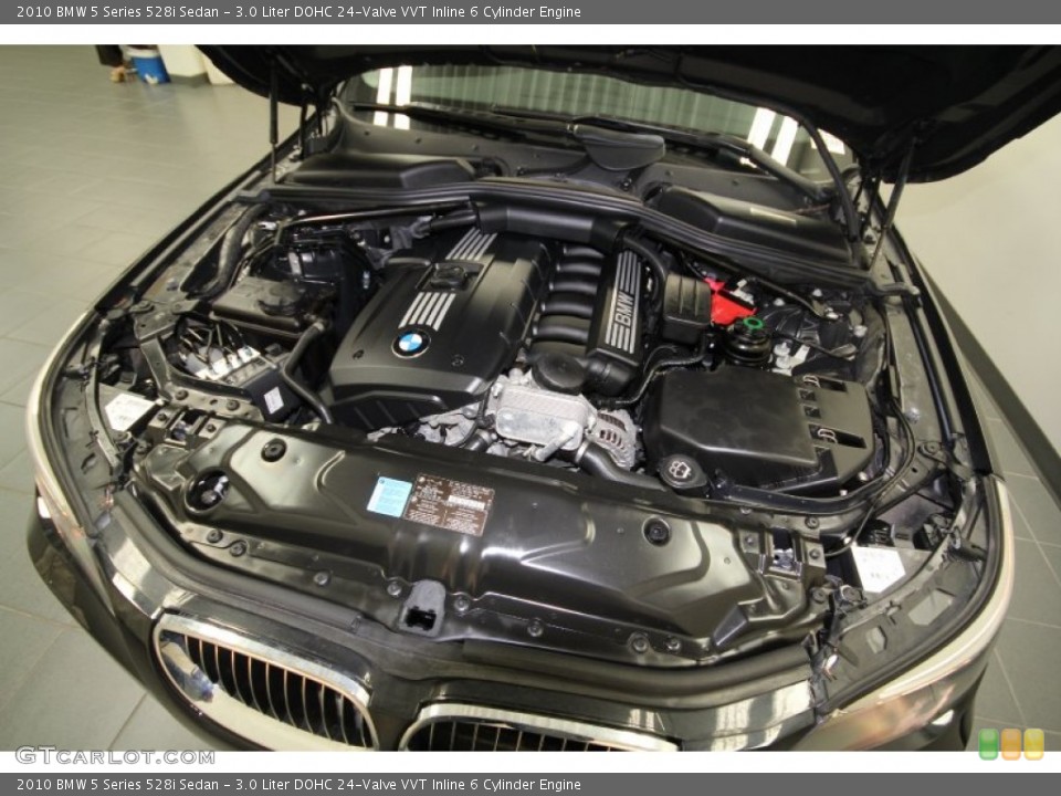 3.0 Liter DOHC 24-Valve VVT Inline 6 Cylinder Engine for the 2010 BMW 5 Series #62722963