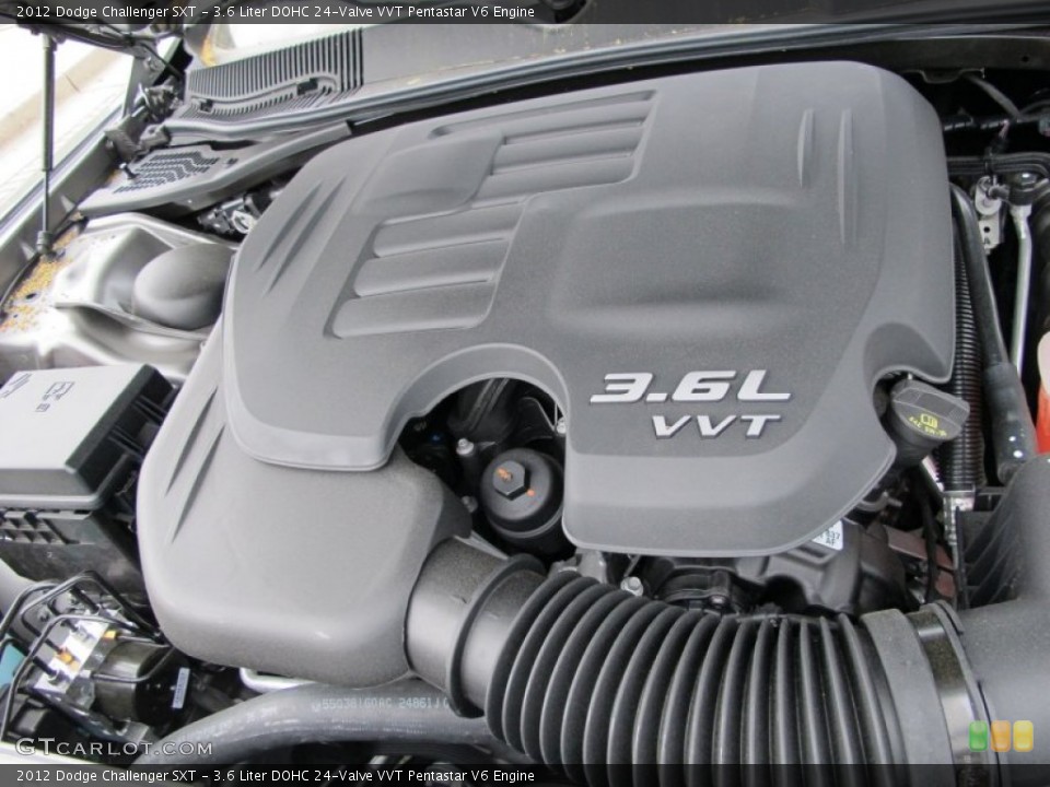 3.6 Liter DOHC 24-Valve VVT Pentastar V6 Engine for the 2012 Dodge Challenger #62723800