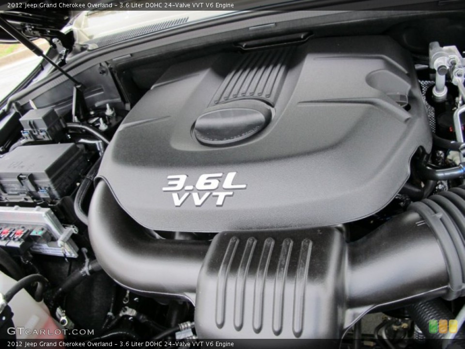 3.6 Liter DOHC 24-Valve VVT V6 Engine for the 2012 Jeep Grand Cherokee #62725186