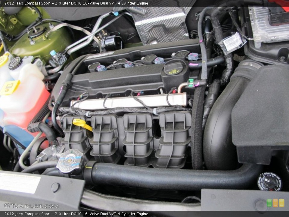 2.0 Liter DOHC 16-Valve Dual VVT 4 Cylinder Engine for the 2012 Jeep Compass #62725294