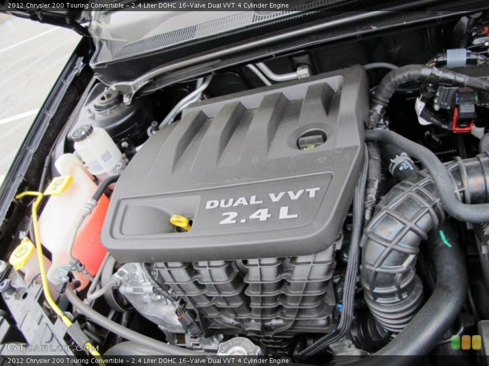 2.4 Liter DOHC 16-Valve Dual VVT 4 Cylinder Engine for the 2012 Chrysler 200 #62725837