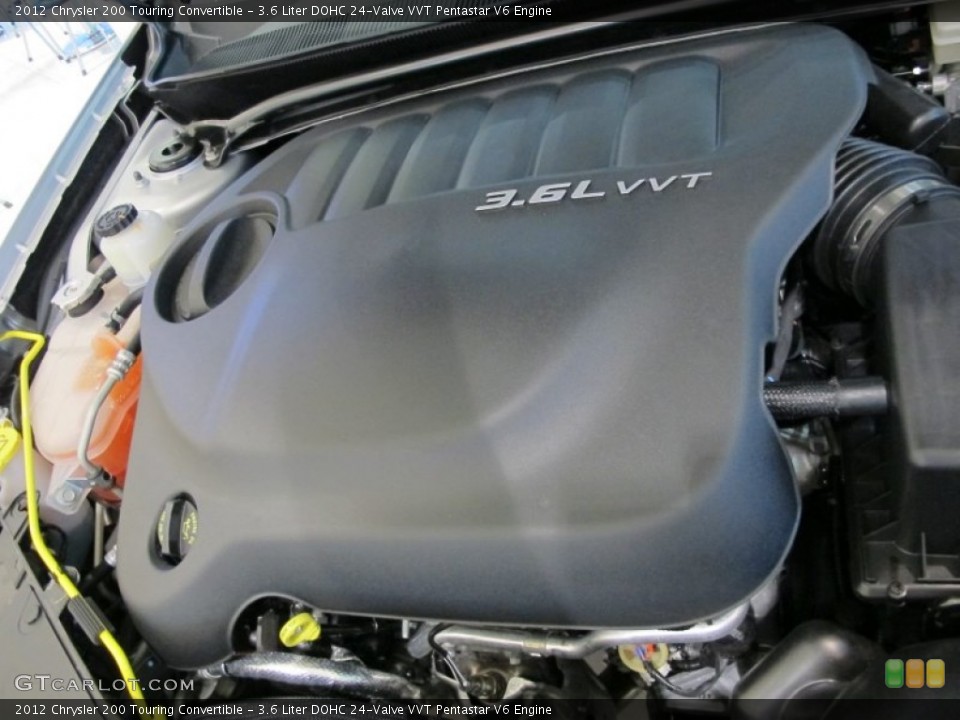 3.6 Liter DOHC 24-Valve VVT Pentastar V6 Engine for the 2012 Chrysler 200 #62726161