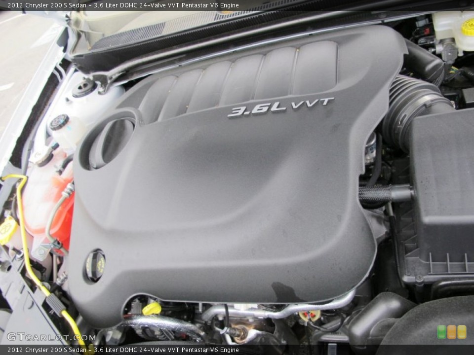 3.6 Liter DOHC 24-Valve VVT Pentastar V6 Engine for the 2012 Chrysler 200 #62726285