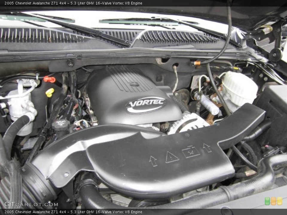 5.3 Liter OHV 16-Valve Vortec V8 Engine for the 2005 Chevrolet Avalanche #62726569