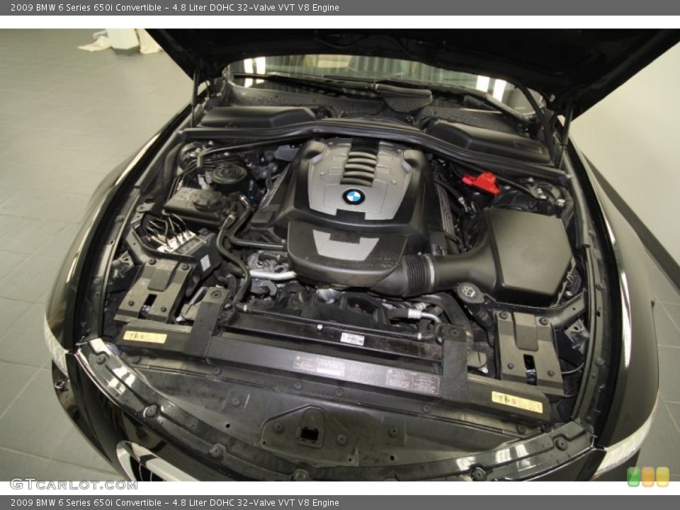 4.8 Liter DOHC 32-Valve VVT V8 Engine for the 2009 BMW 6 Series #62728789