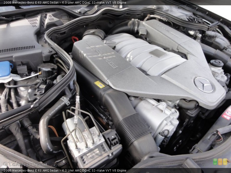 6.3 Liter AMG DOHC 32-Valve VVT V8 Engine for the 2008 Mercedes-Benz E #62743126
