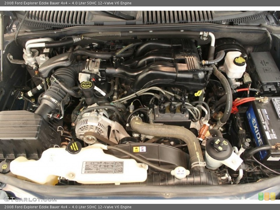 4.0 Liter SOHC 12-Valve V6 Engine for the 2008 Ford Explorer #62751221