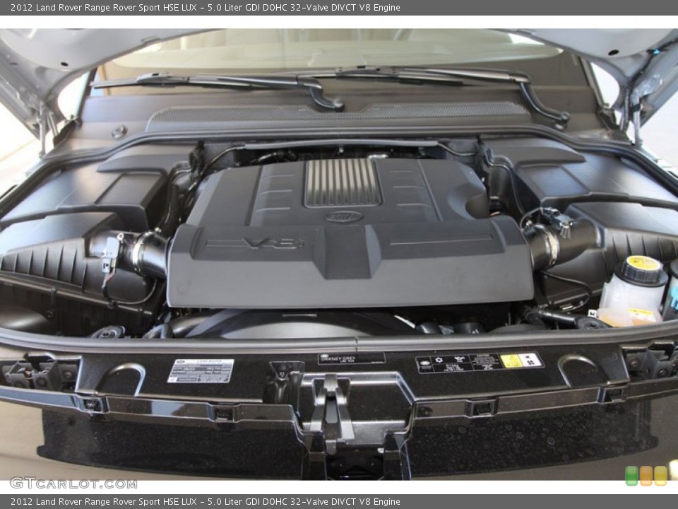 5.0 Liter GDI DOHC 32-Valve DIVCT V8 Engine for the 2012 Land Rover Range Rover Sport #62752759