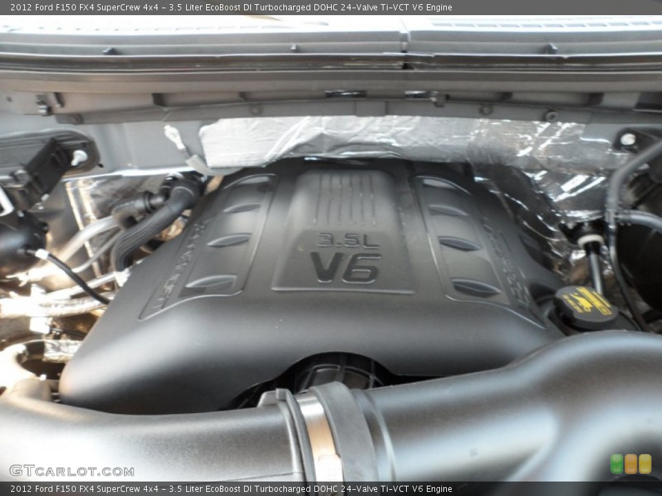3.5 Liter EcoBoost DI Turbocharged DOHC 24-Valve Ti-VCT V6 Engine for the 2012 Ford F150 #62754073