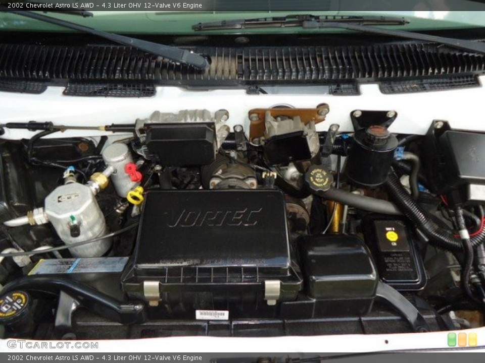 4.3 Liter OHV 12-Valve V6 Engine for the 2002 Chevrolet Astro #62754649