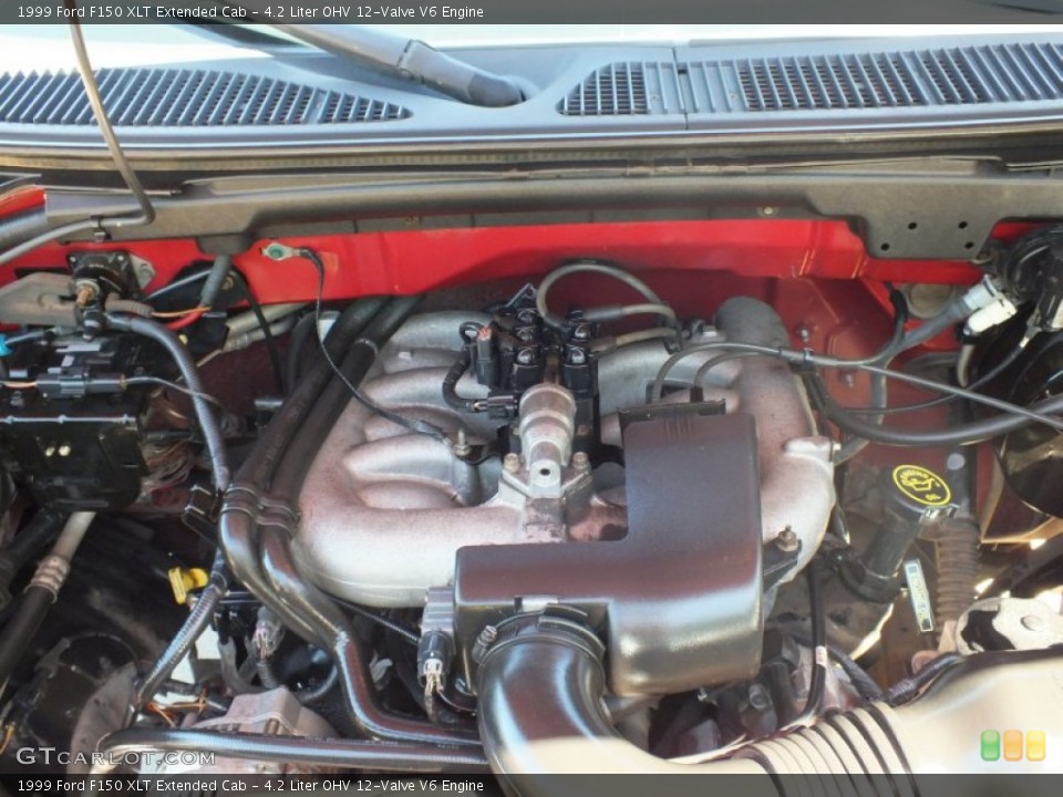 4.2 Liter OHV 12-Valve V6 Engine for the 1999 Ford F150 #62762077