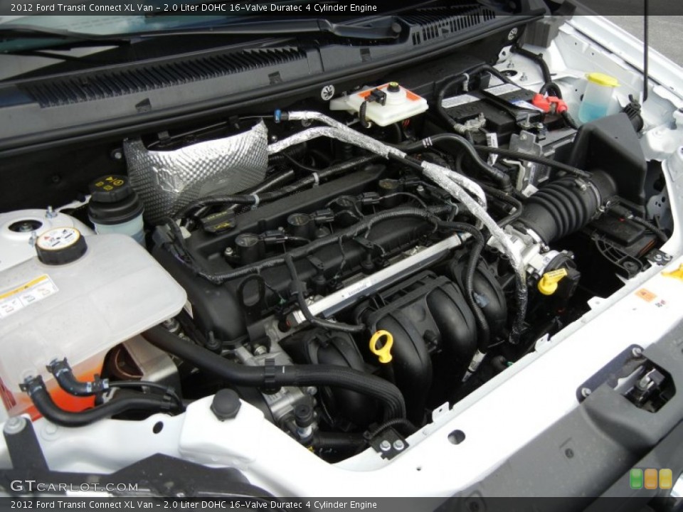 2.0 Liter DOHC 16-Valve Duratec 4 Cylinder Engine for the 2012 Ford Transit Connect #62769963