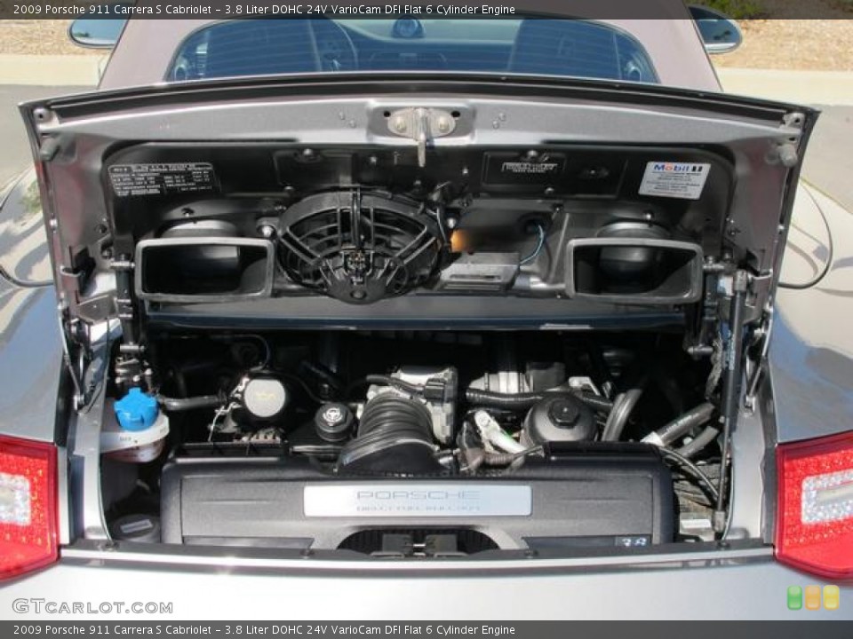 3.8 Liter DOHC 24V VarioCam DFI Flat 6 Cylinder Engine for the 2009 Porsche 911 #62777808