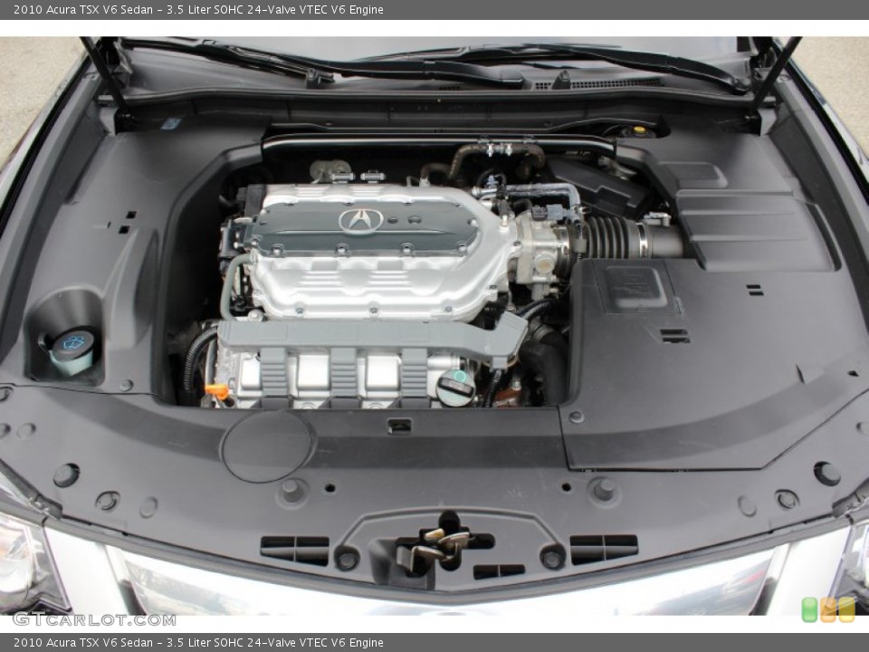 3.5 Liter SOHC 24-Valve VTEC V6 2010 Acura TSX Engine
