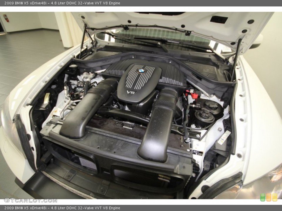 4.8 Liter DOHC 32-Valve VVT V8 Engine for the 2009 BMW X5 #62784381