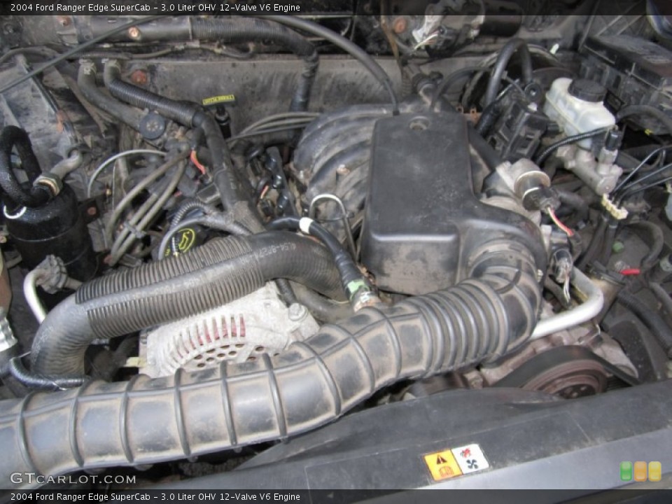 3.0 Liter OHV 12-Valve V6 Engine for the 2004 Ford Ranger #62787409