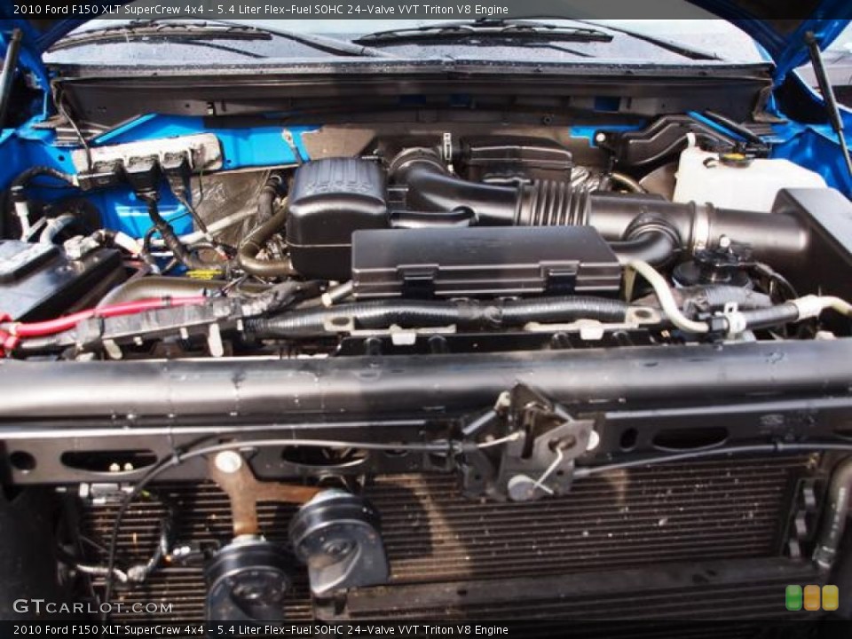 5.4 Liter Flex-Fuel SOHC 24-Valve VVT Triton V8 Engine for the 2010 Ford F150 #62788188