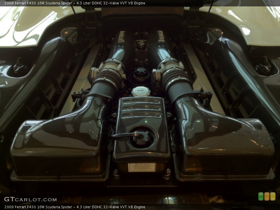 4.3 Liter DOHC 32-Valve VVT V8 Engine for the 2009 Ferrari F430 #62791098
