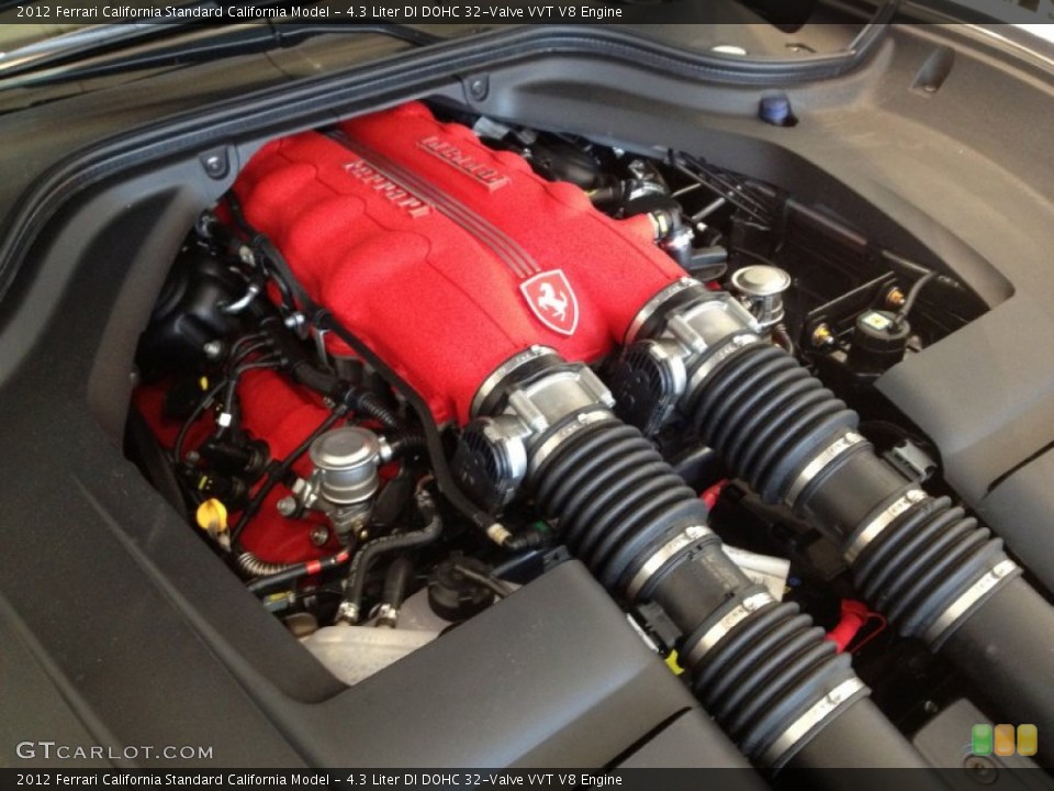 4.3 Liter DI DOHC 32-Valve VVT V8 Engine for the 2012 Ferrari California #62791325