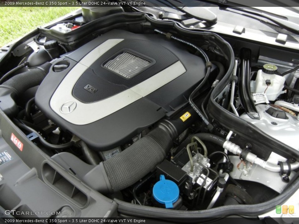 3.5 Liter DOHC 24-Valve VVT V6 Engine for the 2009 Mercedes-Benz C #62800246
