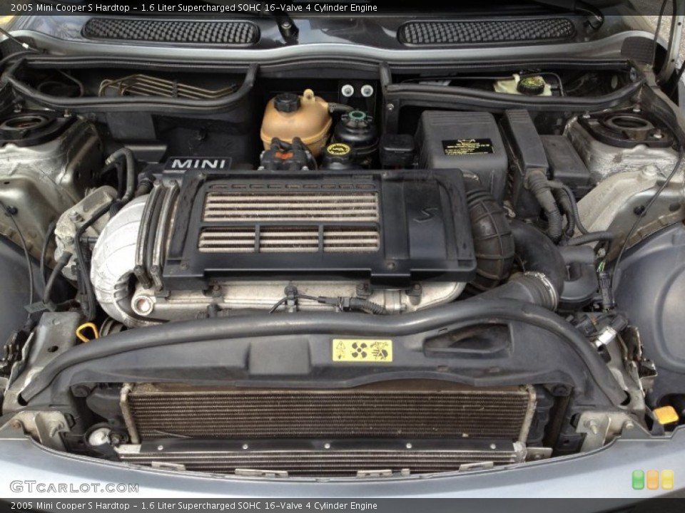 1.6 Liter Supercharged SOHC 16-Valve 4 Cylinder Engine for the 2005 Mini Cooper #62810932