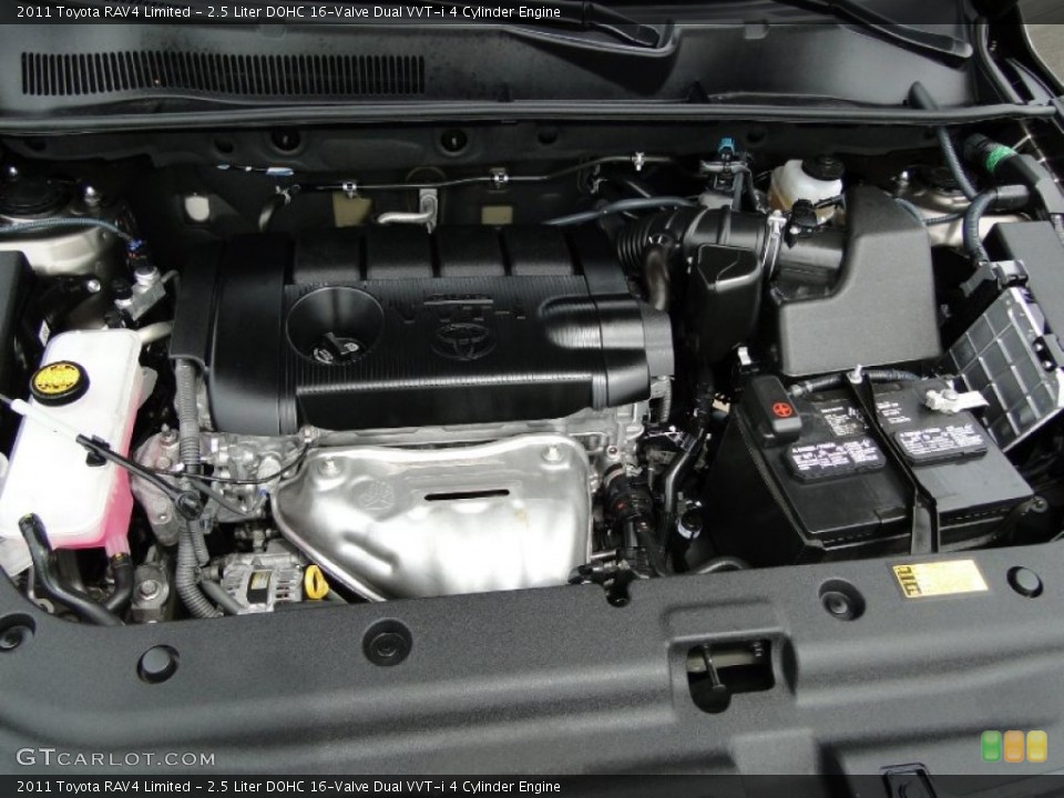 2.5 Liter DOHC 16-Valve Dual VVT-i 4 Cylinder Engine for the 2011 Toyota RAV4 #62828560