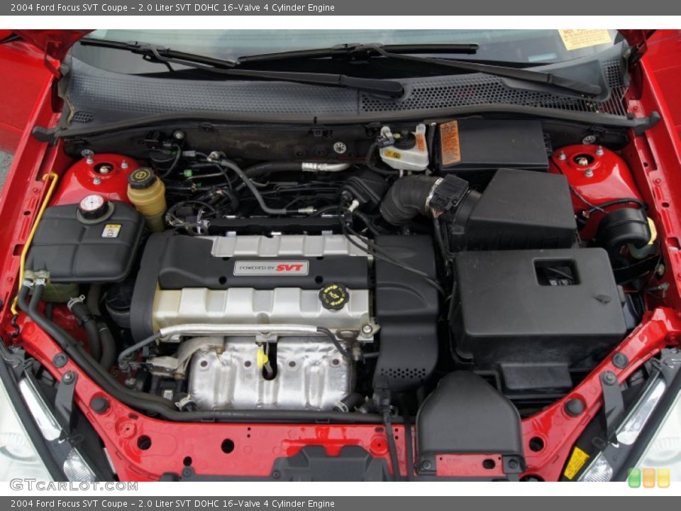 2.0 Liter SVT DOHC 16-Valve 4 Cylinder 2004 Ford Focus Engine