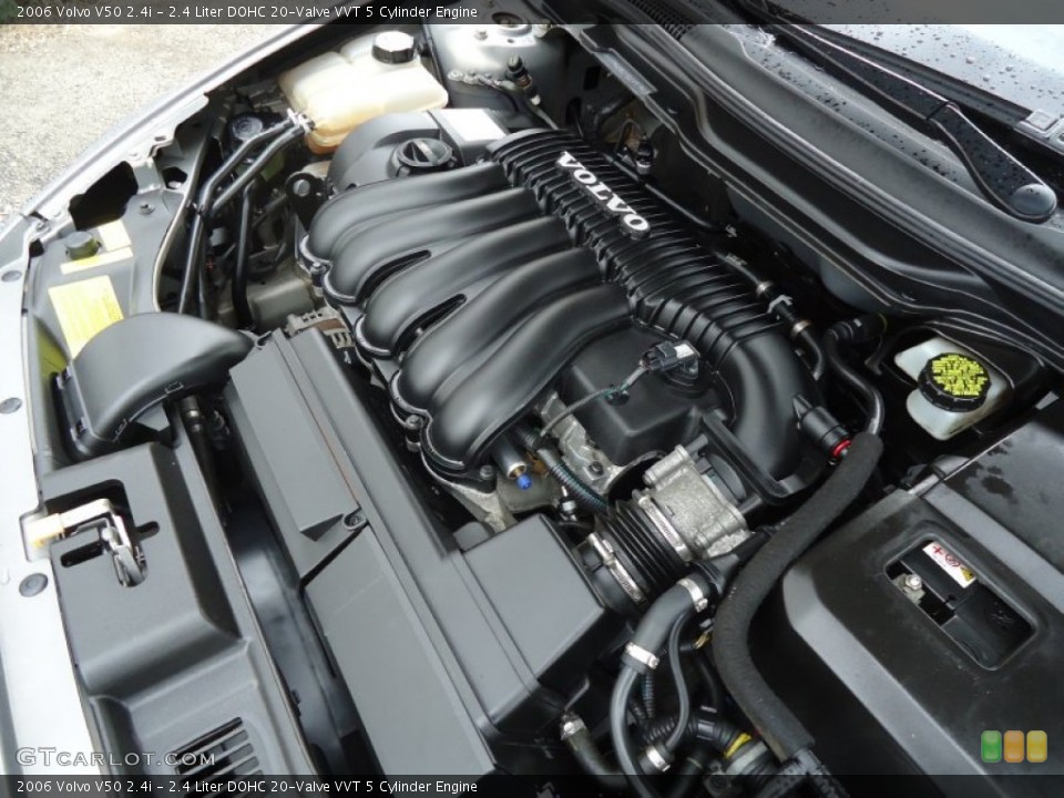 2.4 Liter DOHC 20-Valve VVT 5 Cylinder Engine for the 2006 Volvo V50 #62845420