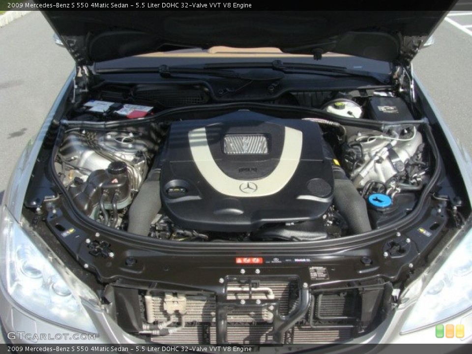 5.5 Liter DOHC 32-Valve VVT V8 Engine for the 2009 Mercedes-Benz S #62855343