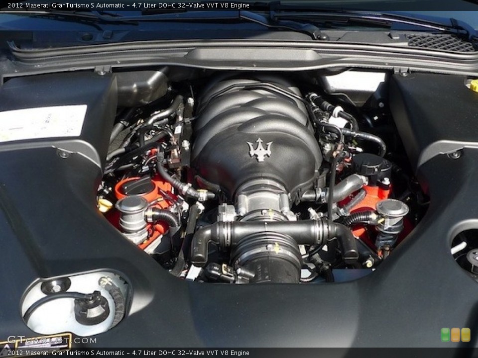 4.7 Liter DOHC 32-Valve VVT V8 Engine for the 2012 Maserati GranTurismo #62856362