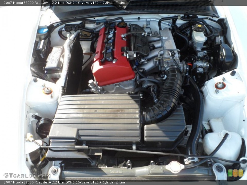 2.2 Liter DOHC 16-Valve VTEC 4 Cylinder Engine for the 2007 Honda S2000 #62858683