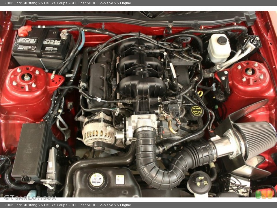 4.0 Liter SOHC 12-Valve V6 Engine for the 2006 Ford Mustang #62861836